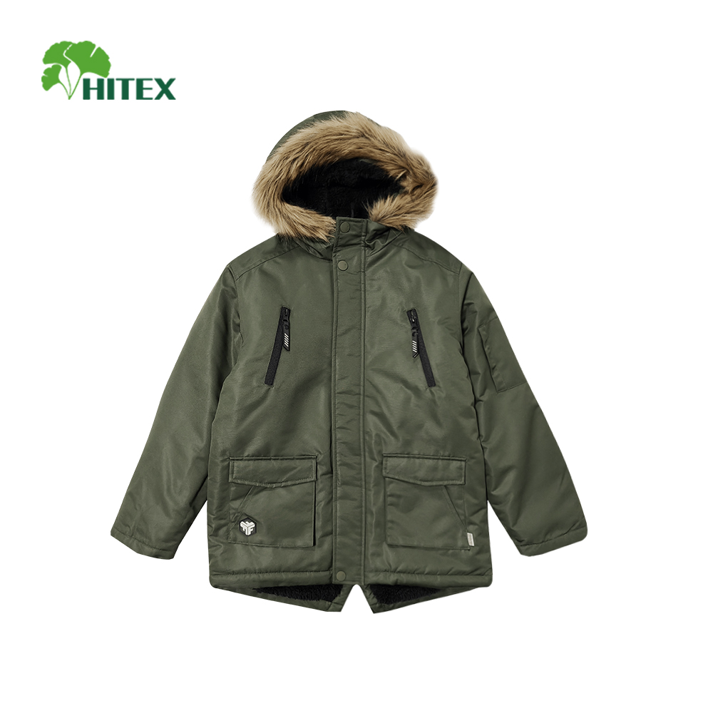 Hitex Woven Boy Padding Hoody Jacket