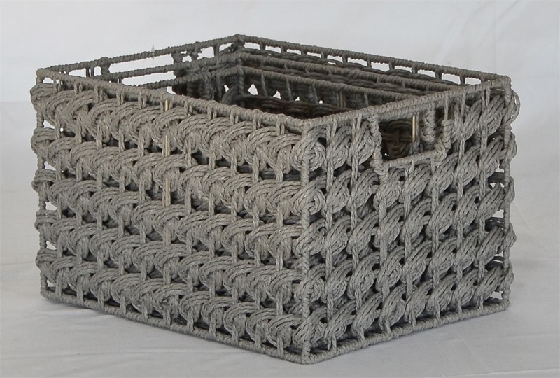 Decorative Paper Woven Basket