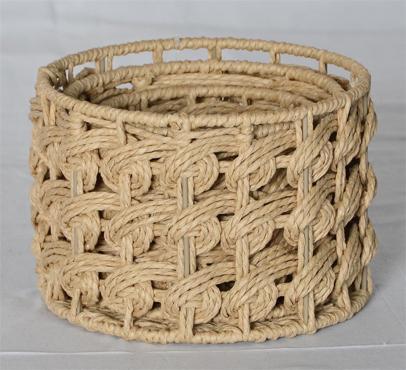 Decorative Paper Woven Basket