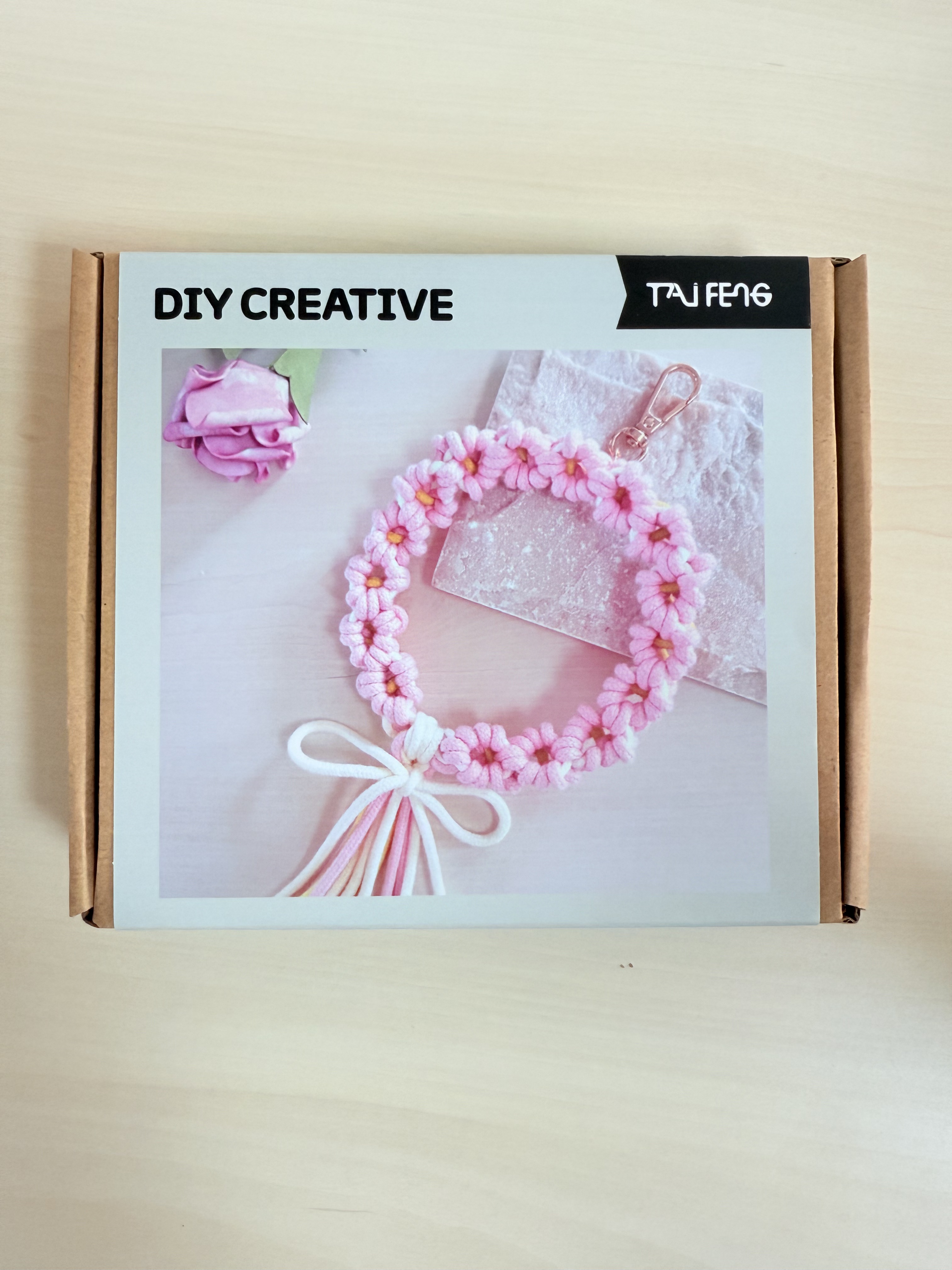 DIY string creative KEY CHAIN， ornaments with key chain