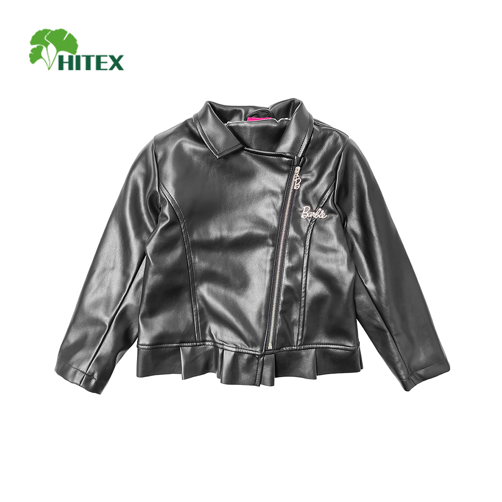 Hitex Girl's Woven Pu Jacket