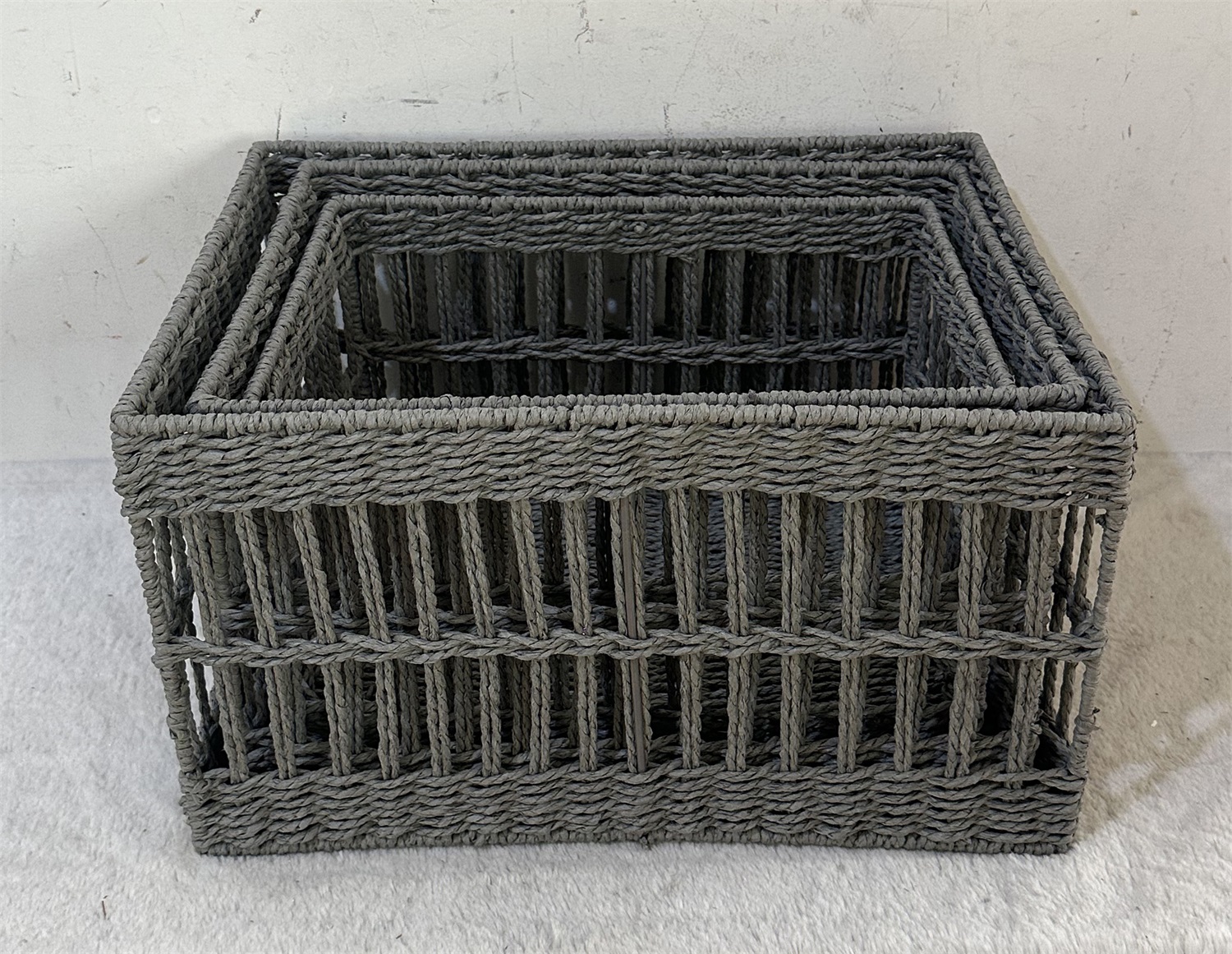 Decorative Paper Woven Basket