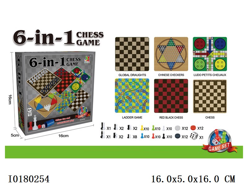 6 in1 Chess Series