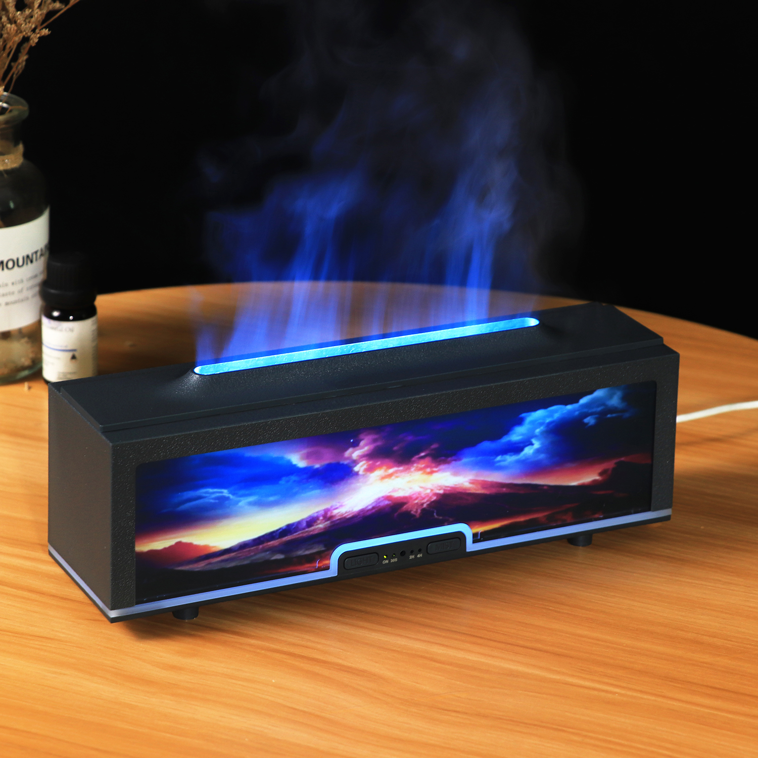 Flame Humidifier, Aromatherapy Machine