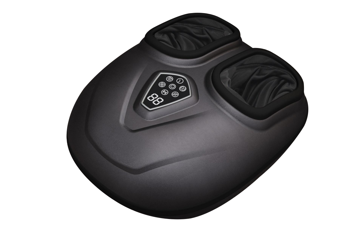 Vibration & Shiatsu & Airbag Foot Massager With Heat