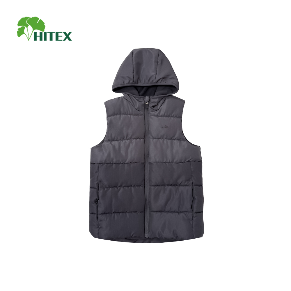 Hitex Girl's Woven Contrast Colour Padded Vest