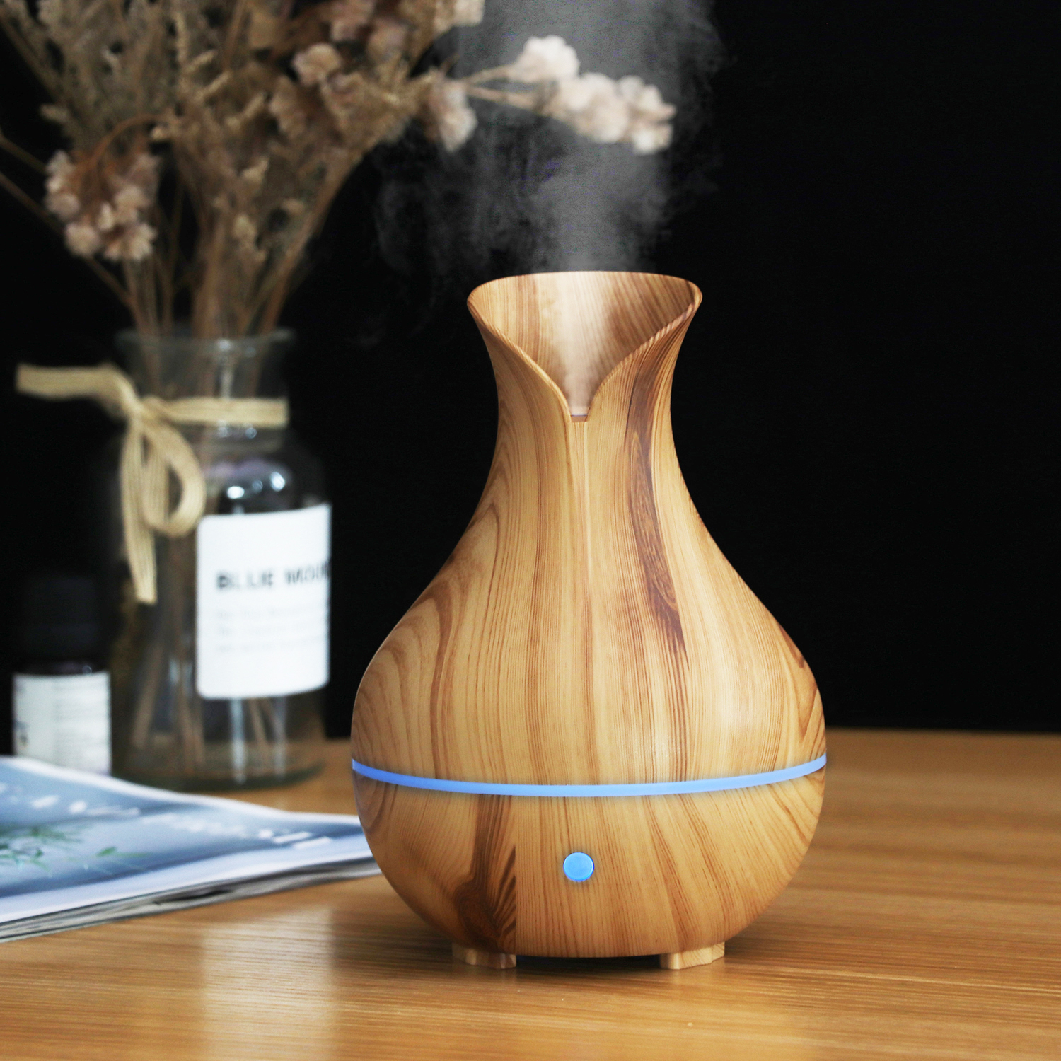 Flame humidifier, aromatherapy machine