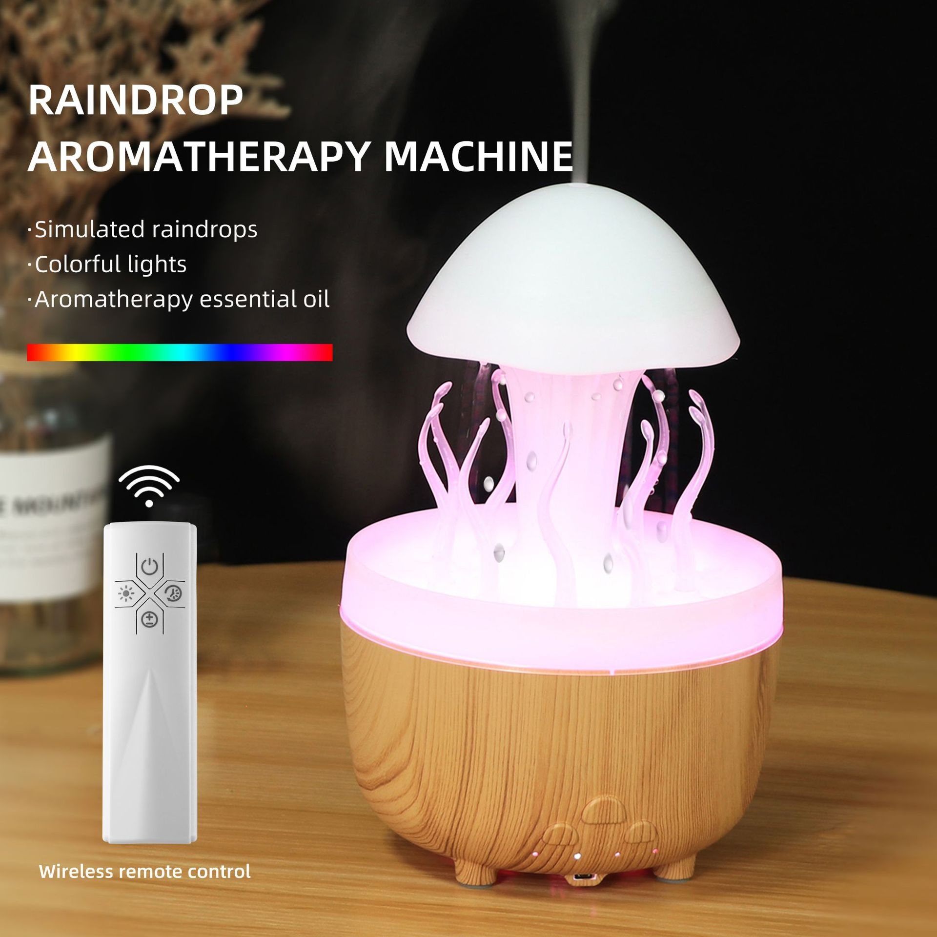 Flame humidifier, aromatherapy machine