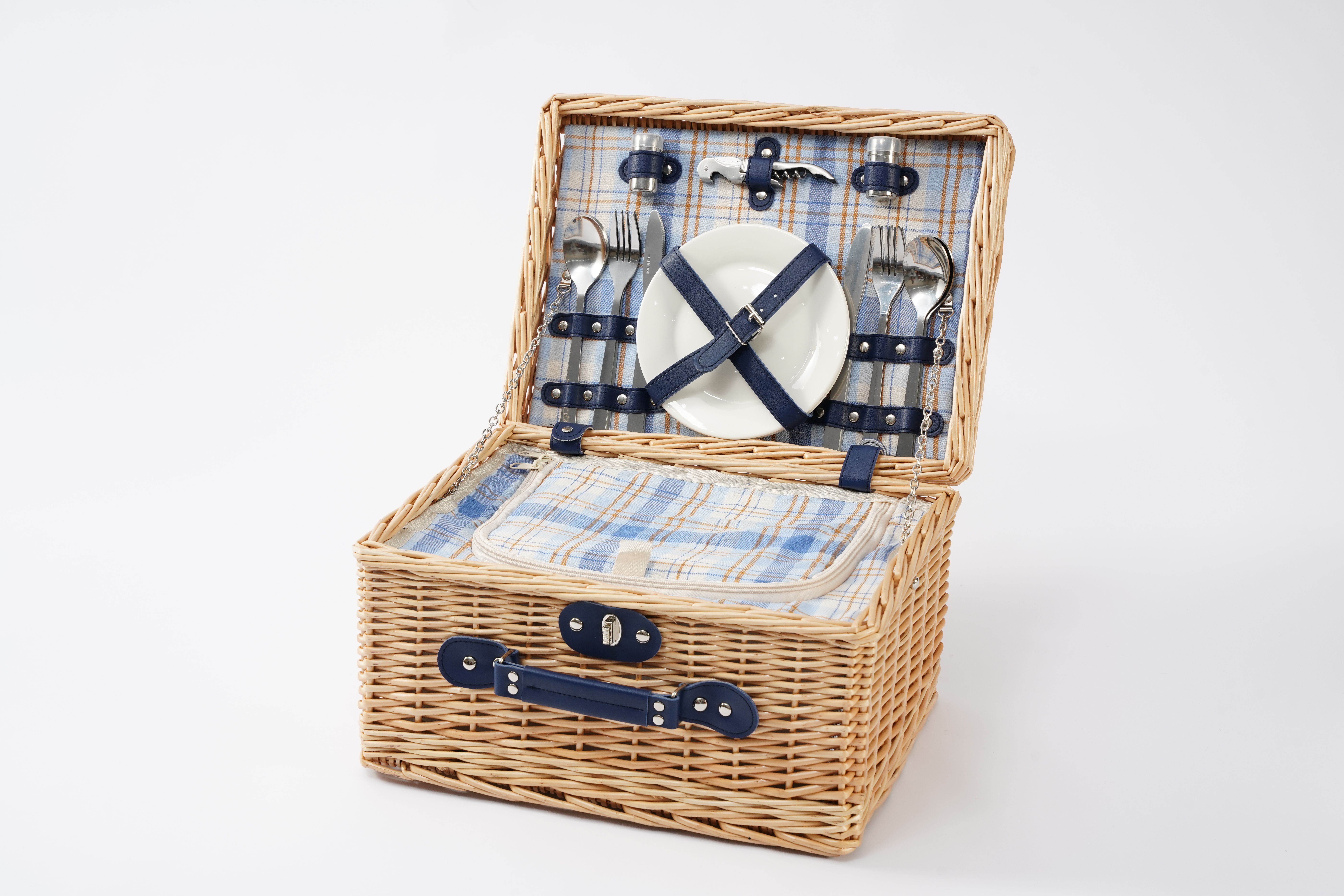 JY Willow Picnic Basket