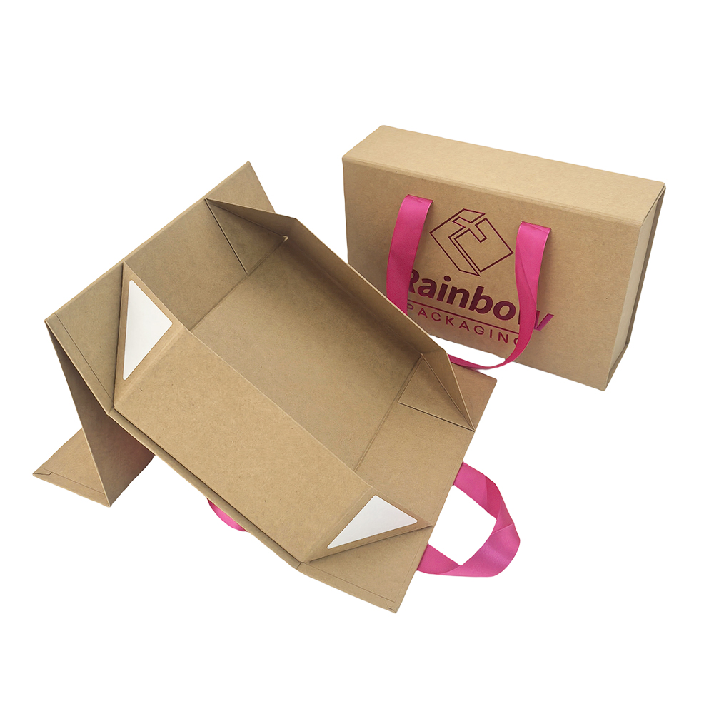 Qingdao rainbow paper magnetic folding gift box