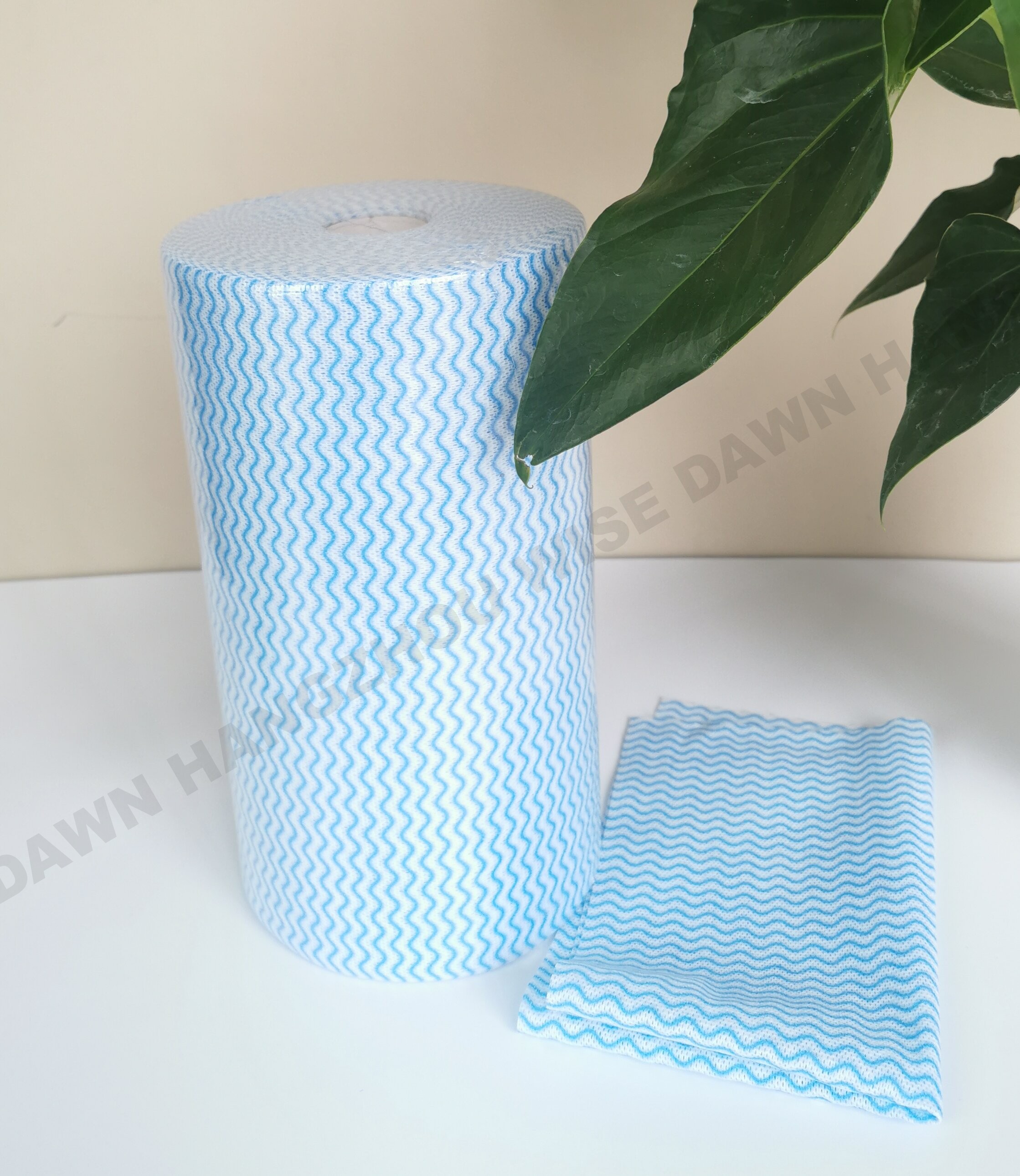 Wave design cloth Perforated roll cloth Nonwoven cloth