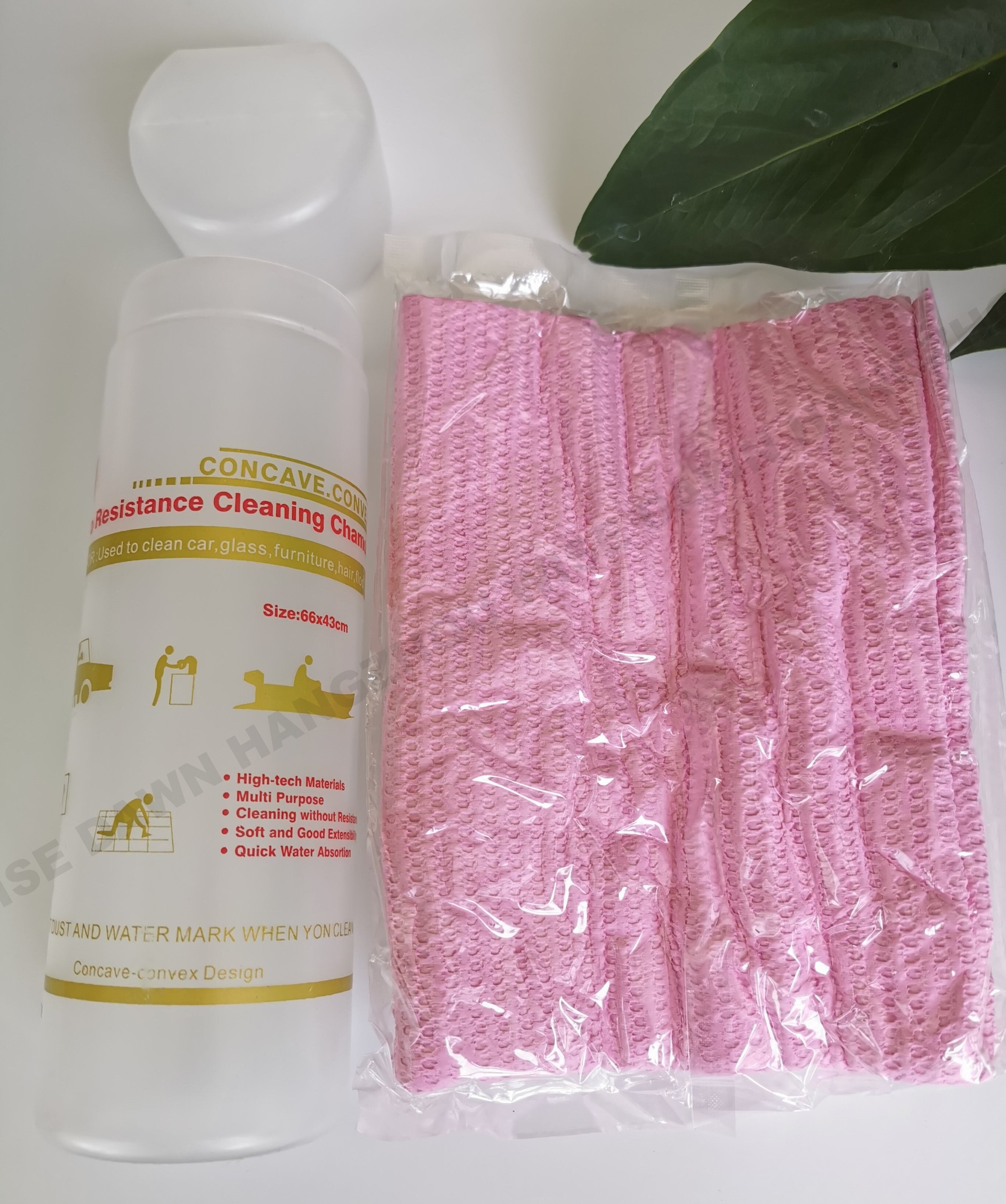 Shammy Towel - Super Absorbent Chamois Cloth - Spots & Scratch-Free - Reusable Car Drying Towels