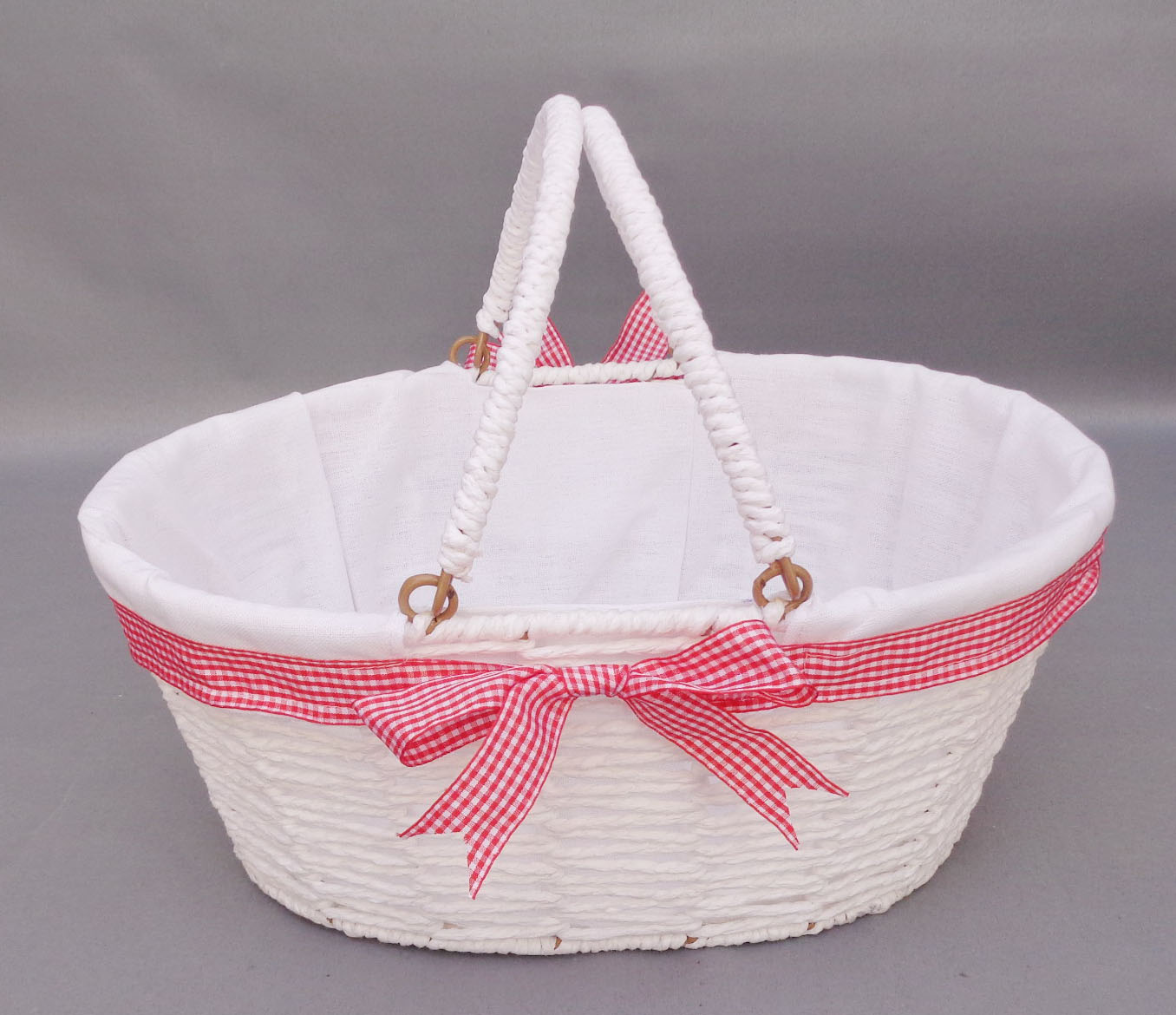 Paper rope storage basket
