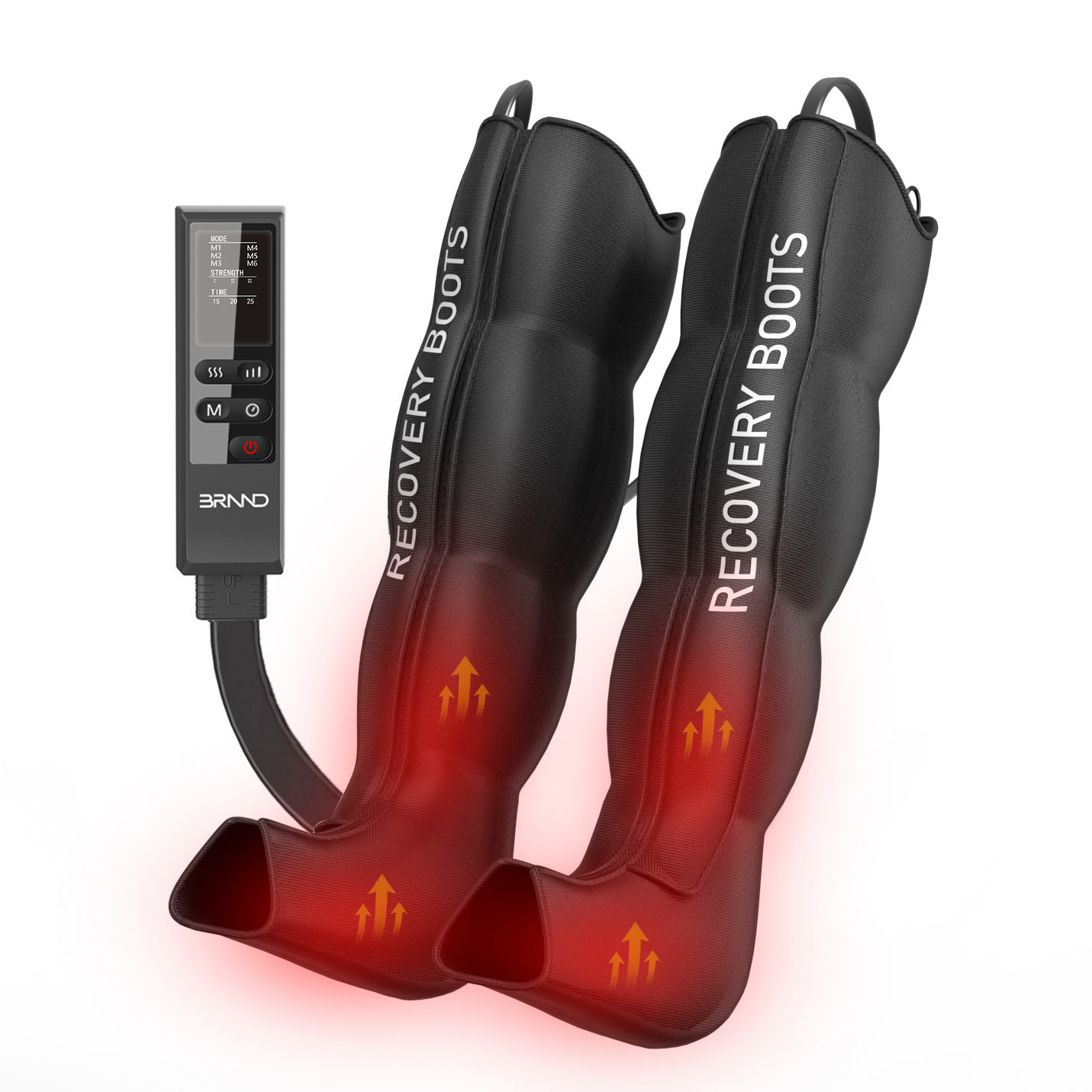 Compression Leg Recovery Boots With Heat