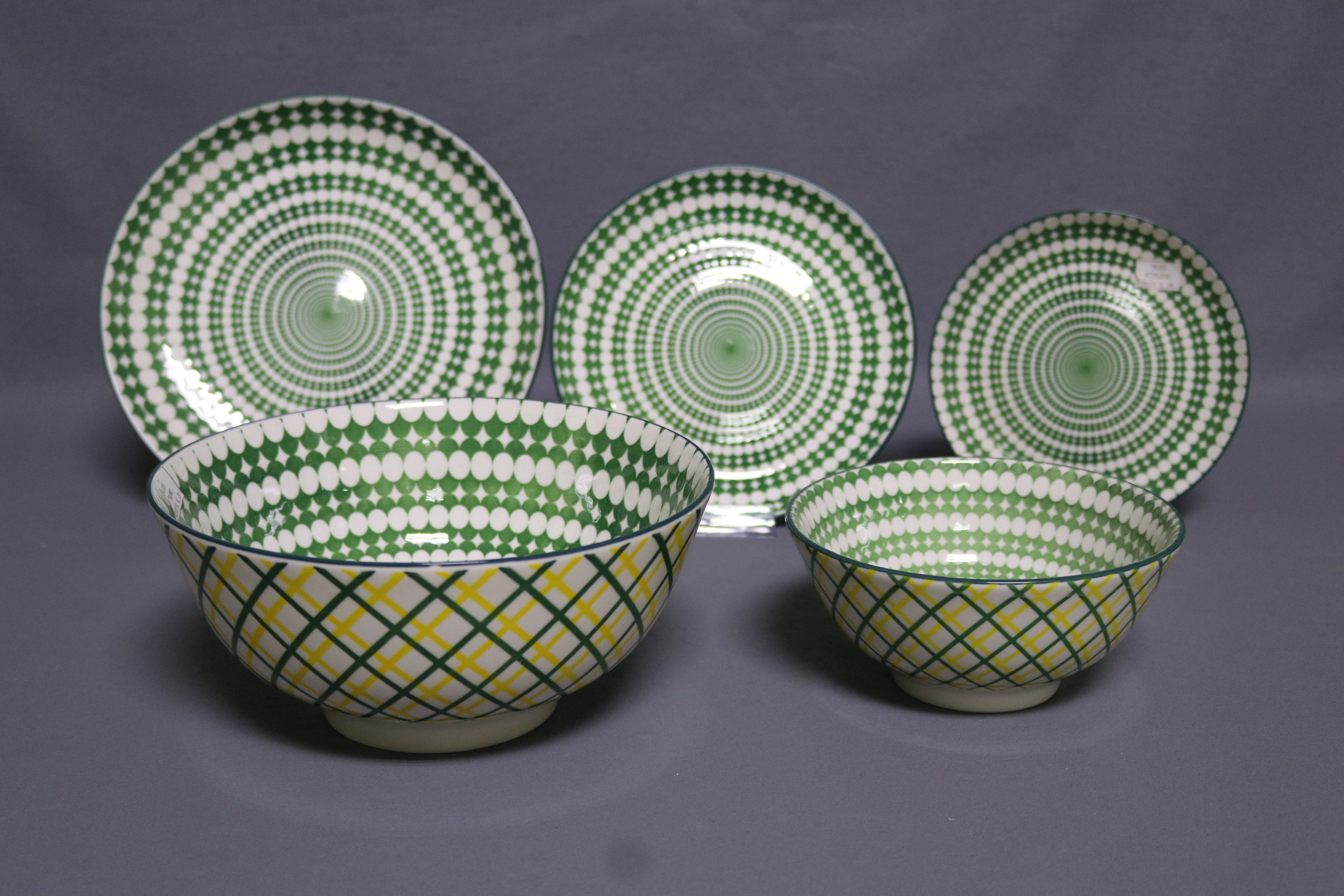 New bone china transfer printing bowl series