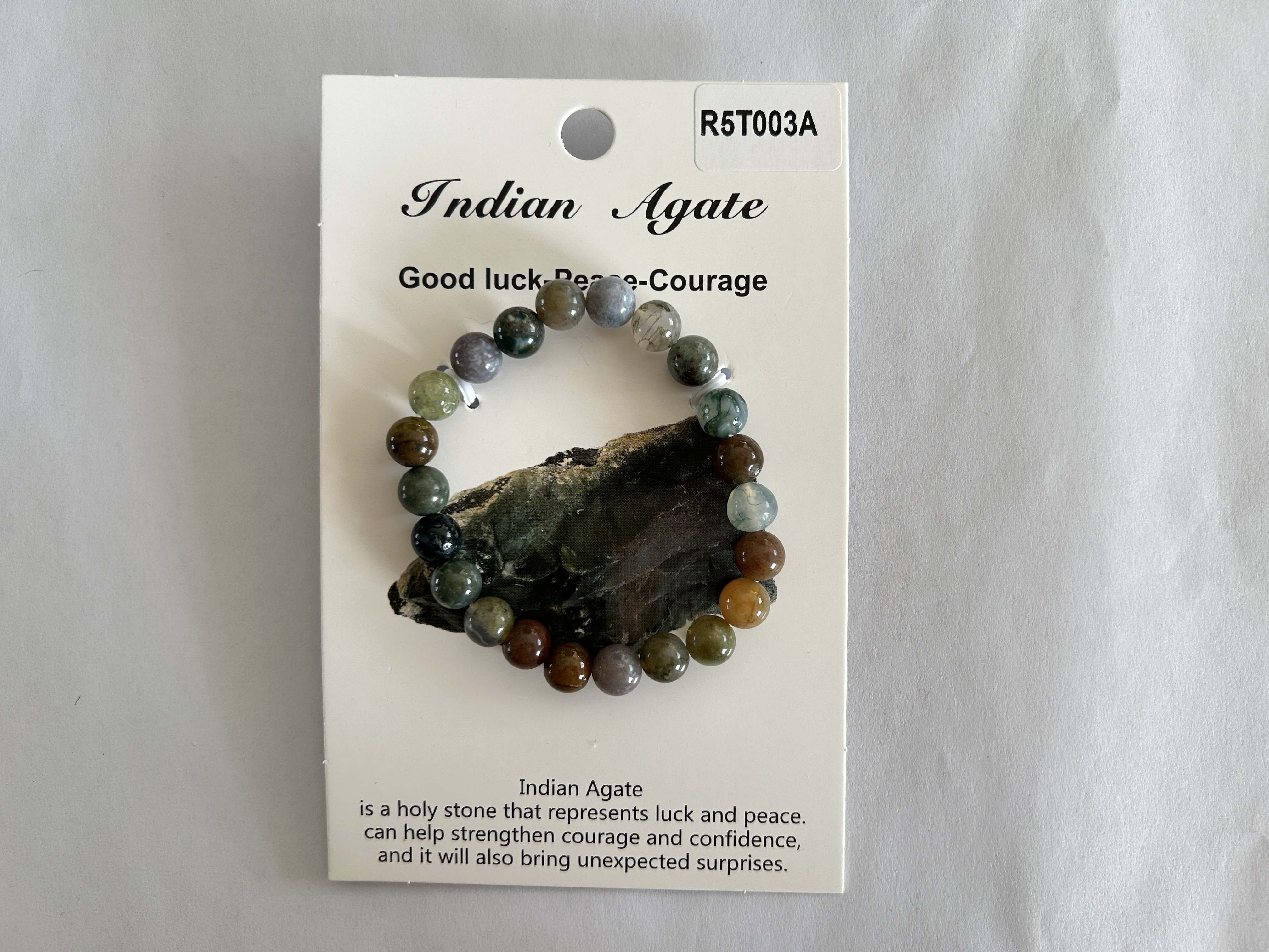 Indian Agate bracelet, necklace and keychain