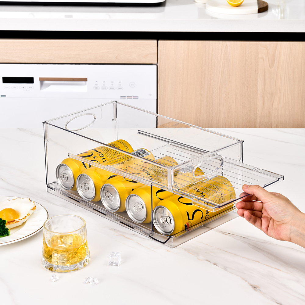 Rolling beverage storage rack
