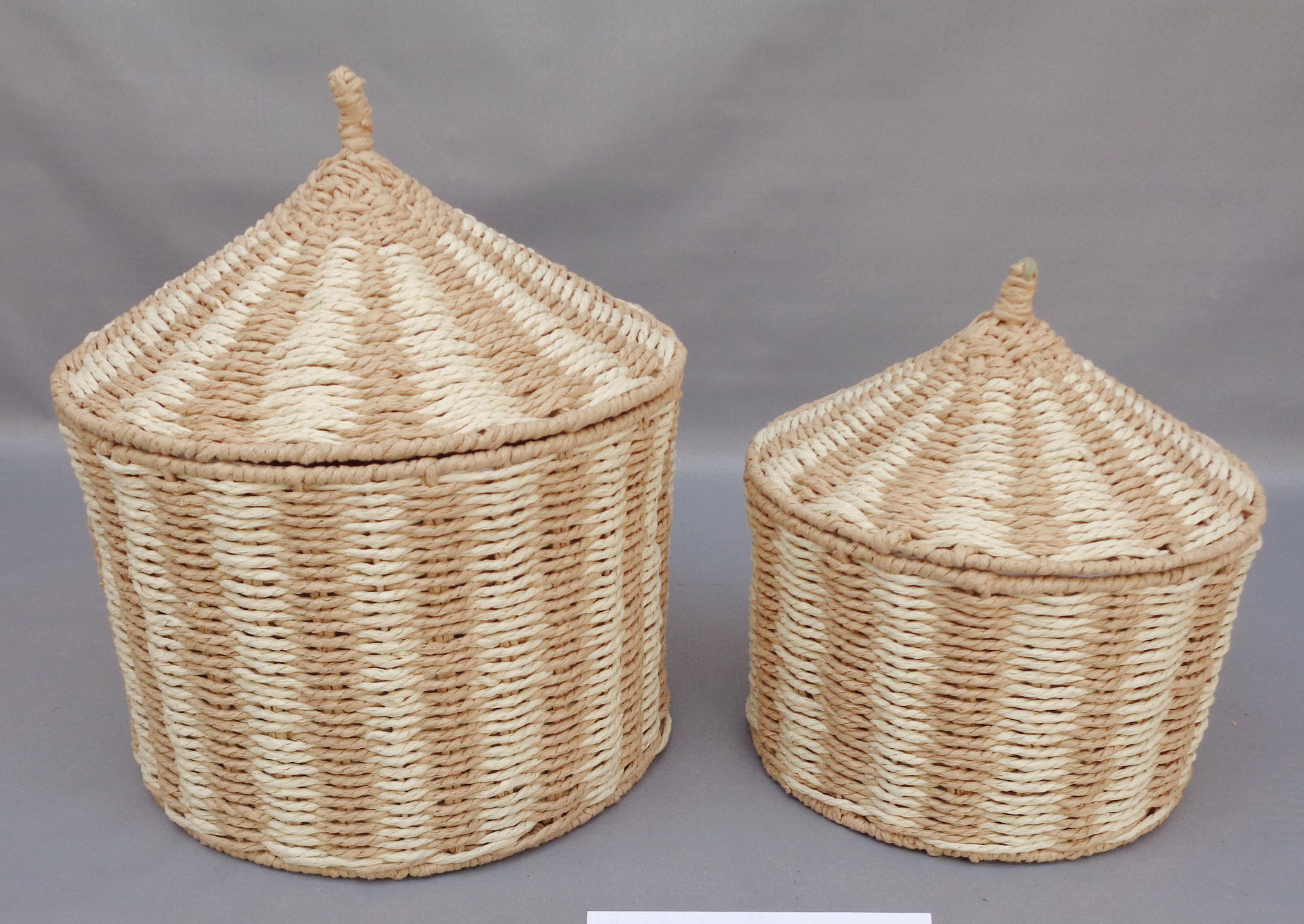 Paper rope,mongolian yurts shape storage basket