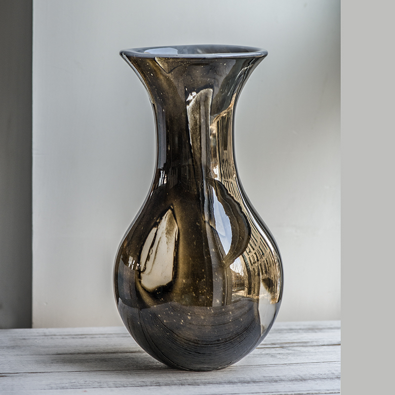 handmade mouth-blown art glass color decorative vases CJ24-6A2 Agate30/31
