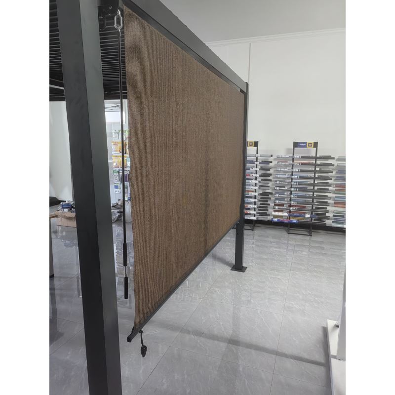 Outdoor balcony roller blind