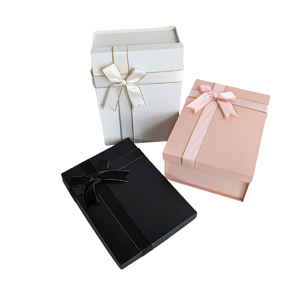 Qingdao rainbow Lid and Base Rigid Foldable packaging box