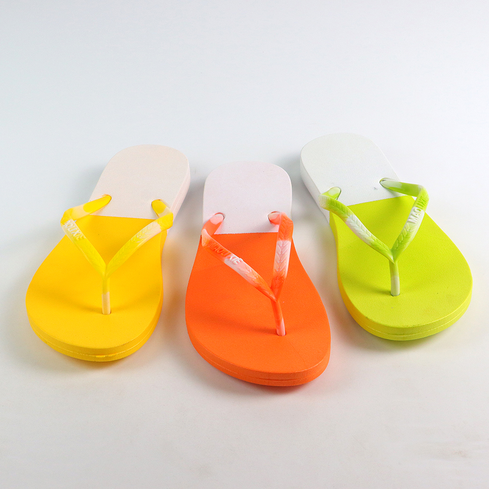 New style inflatable beach flip flops