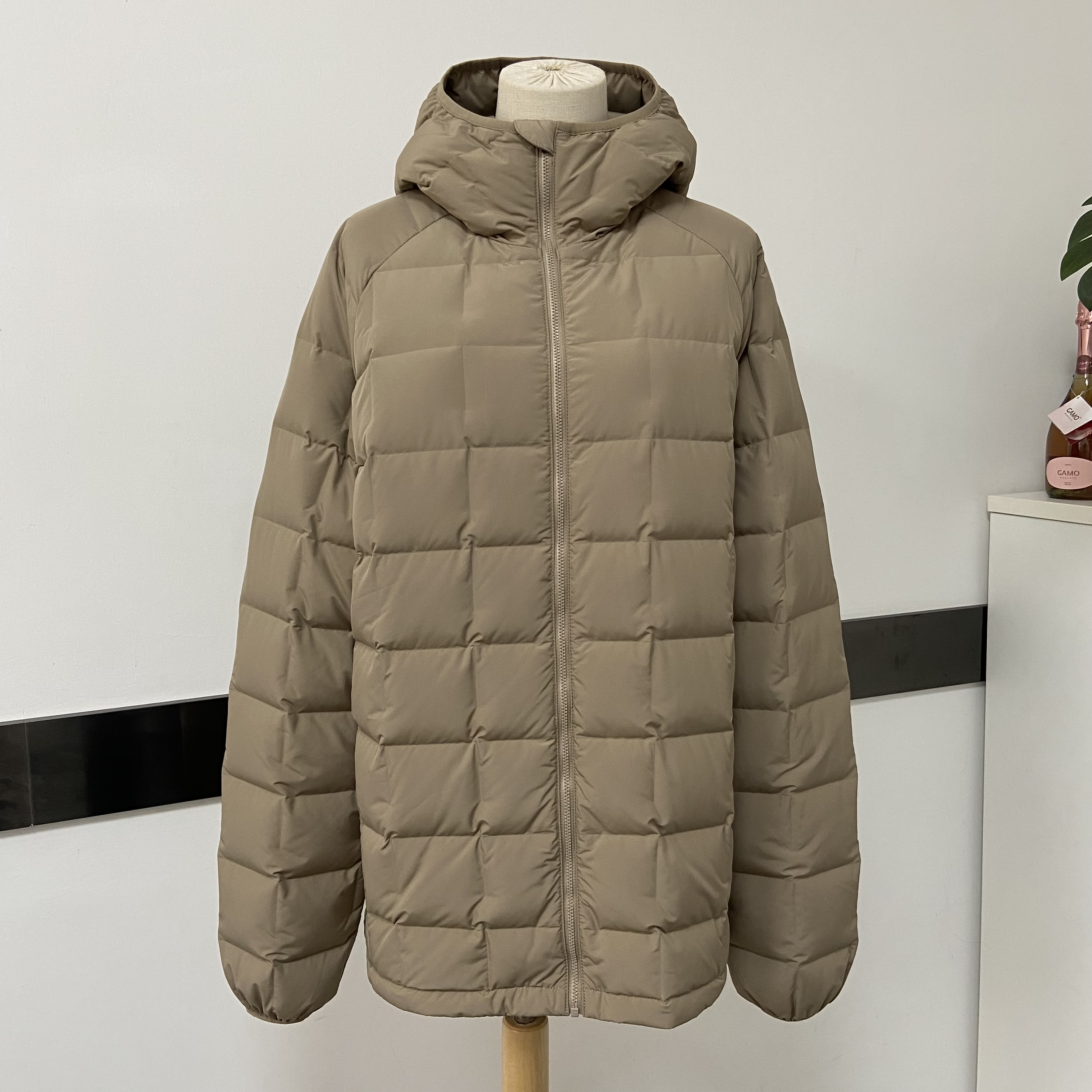 man/woman long down jacket