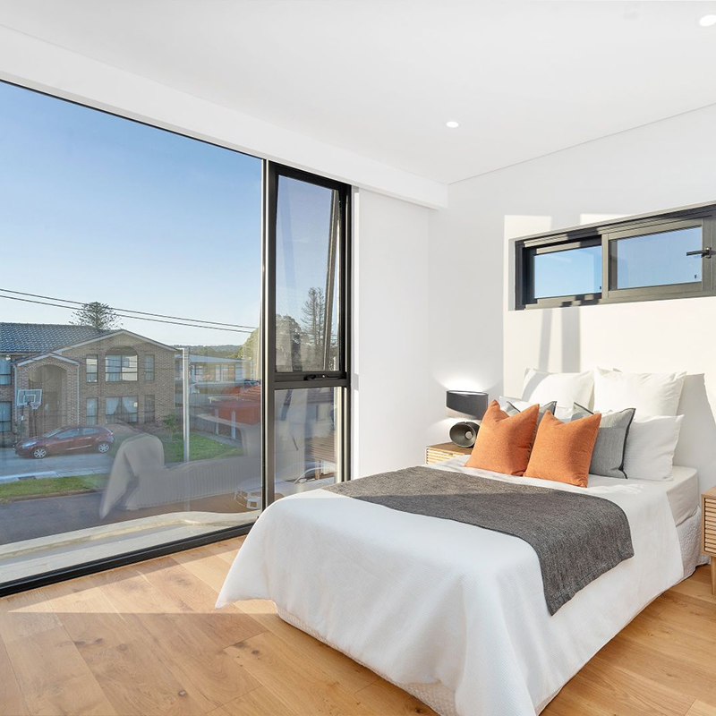 Aluminum windows