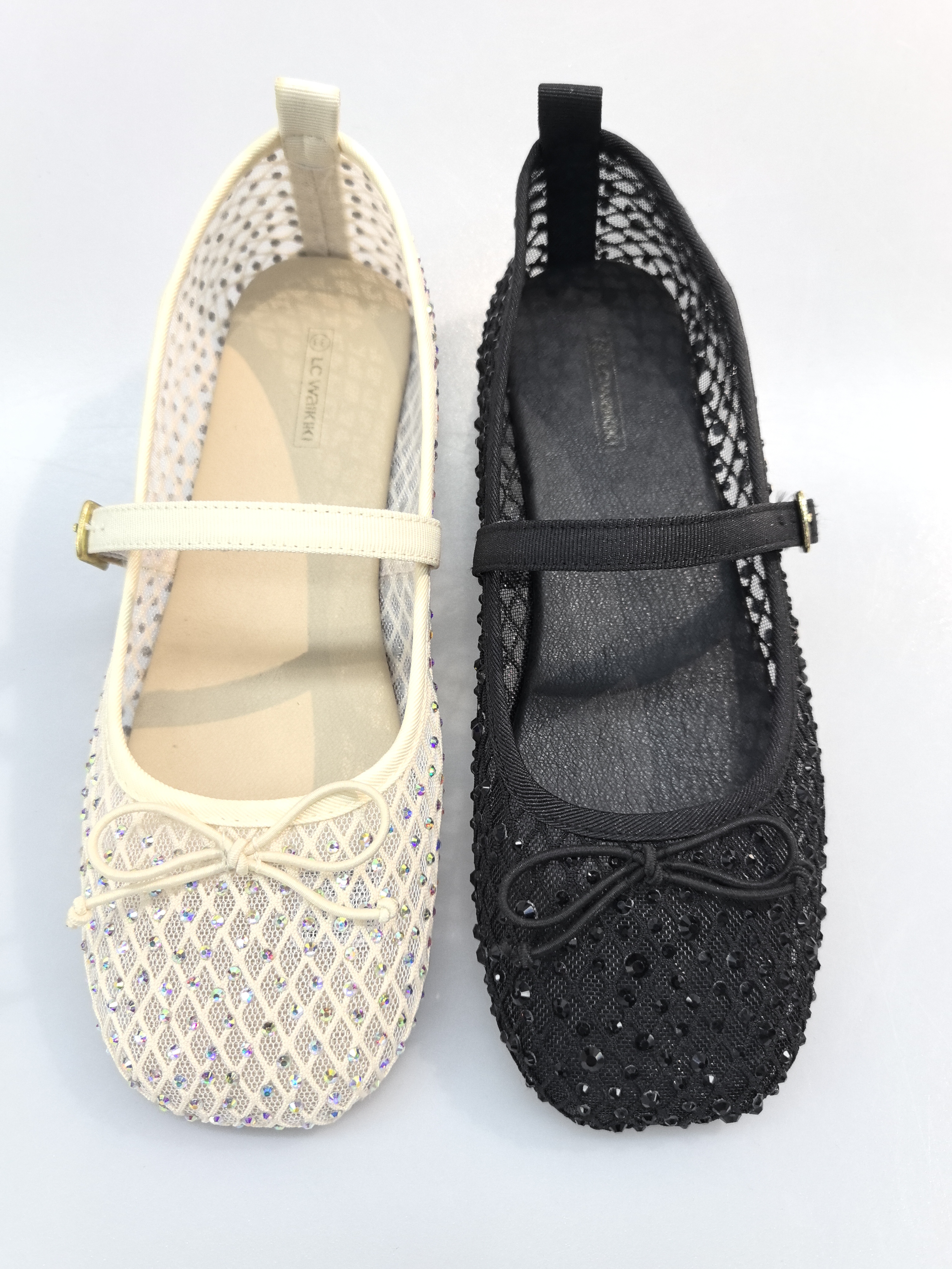 Mesh flat shoes