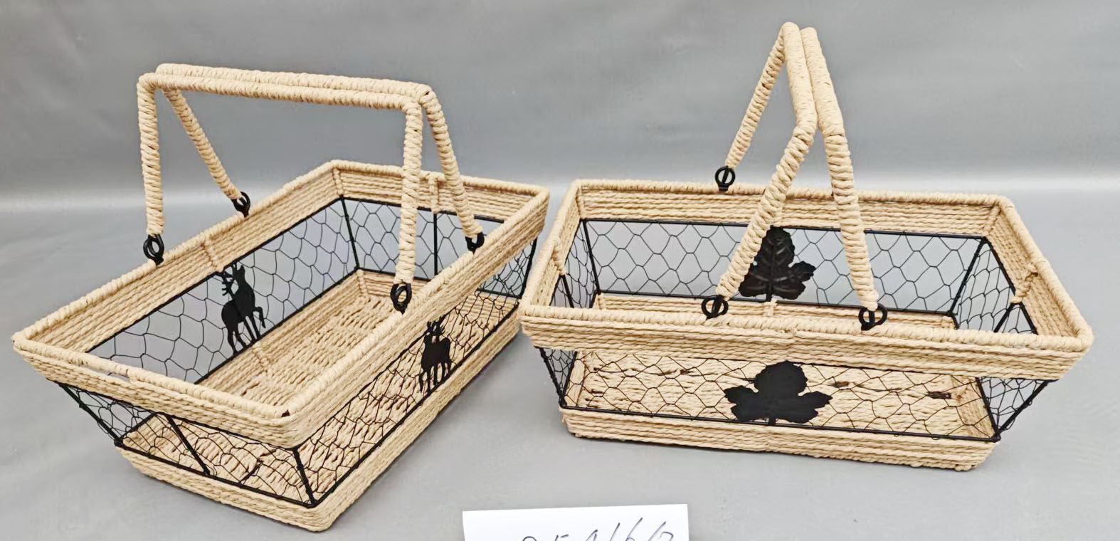 Iron wire basket