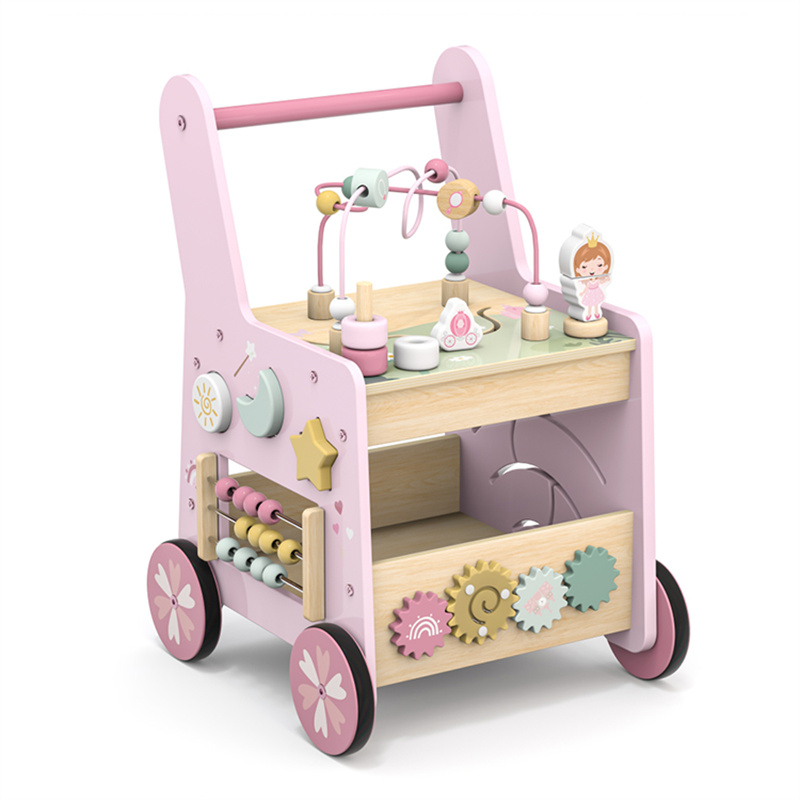 Educational Wooden activity walker Toy