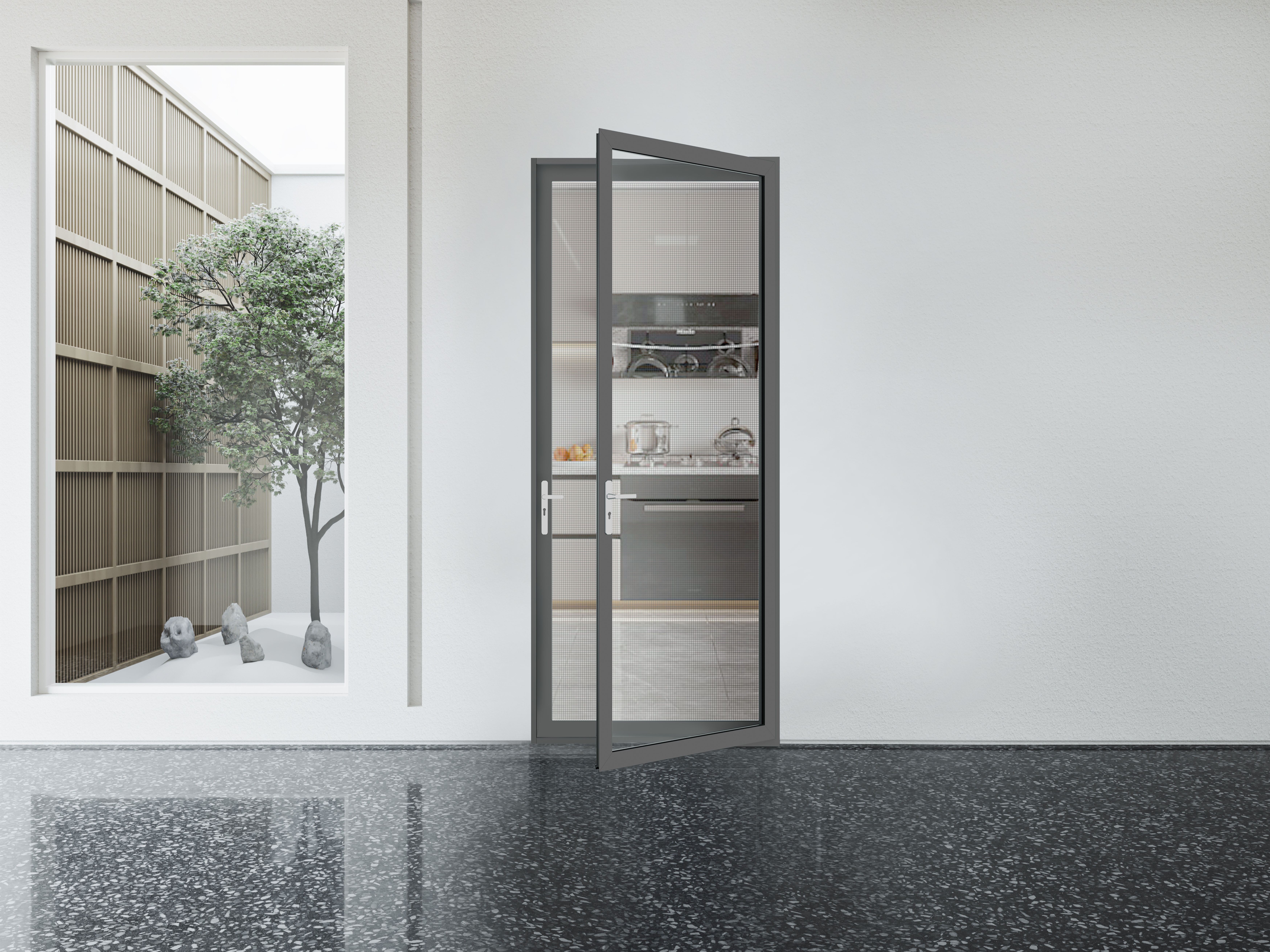 HT86 casement doors