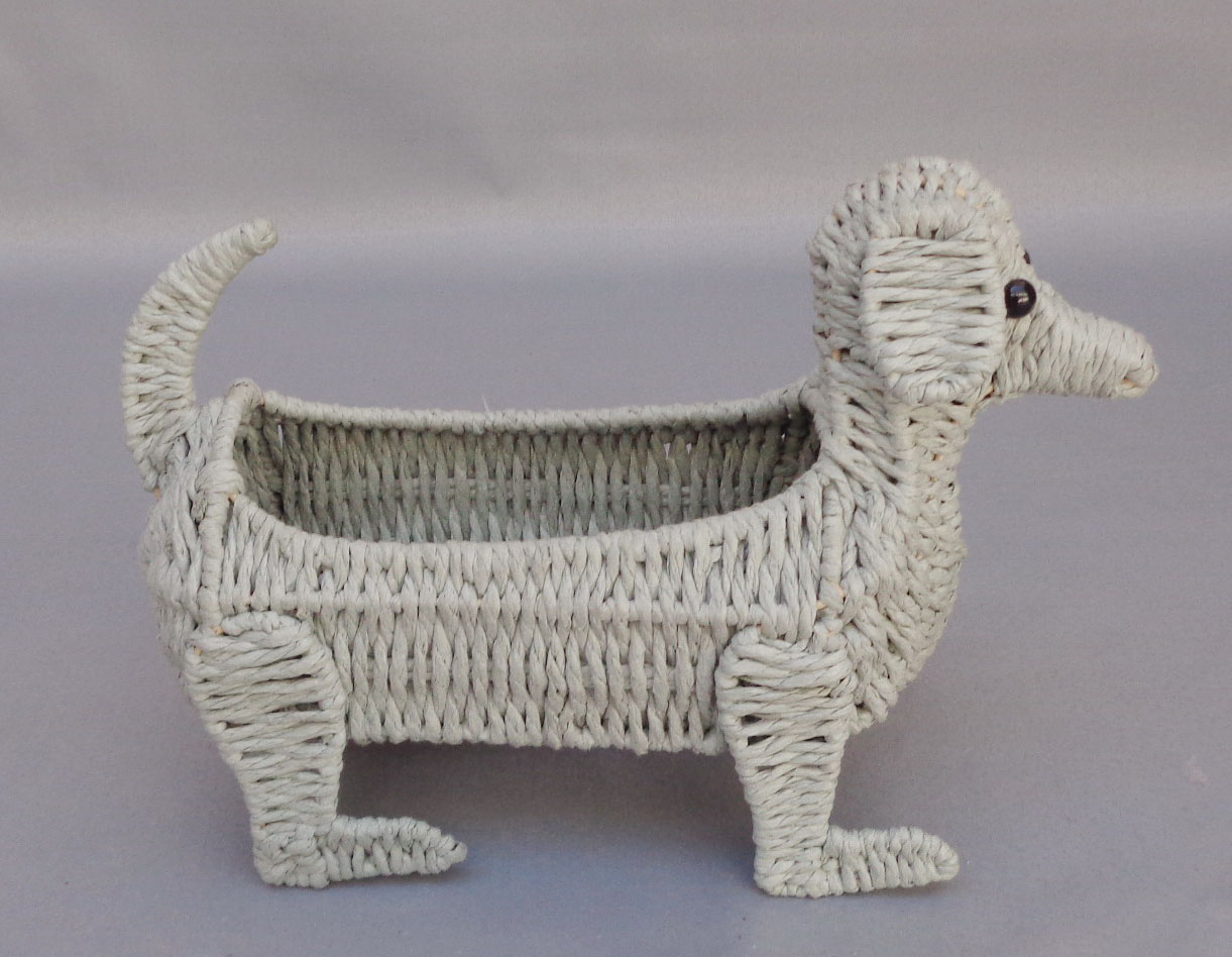 Paper rope weave craft