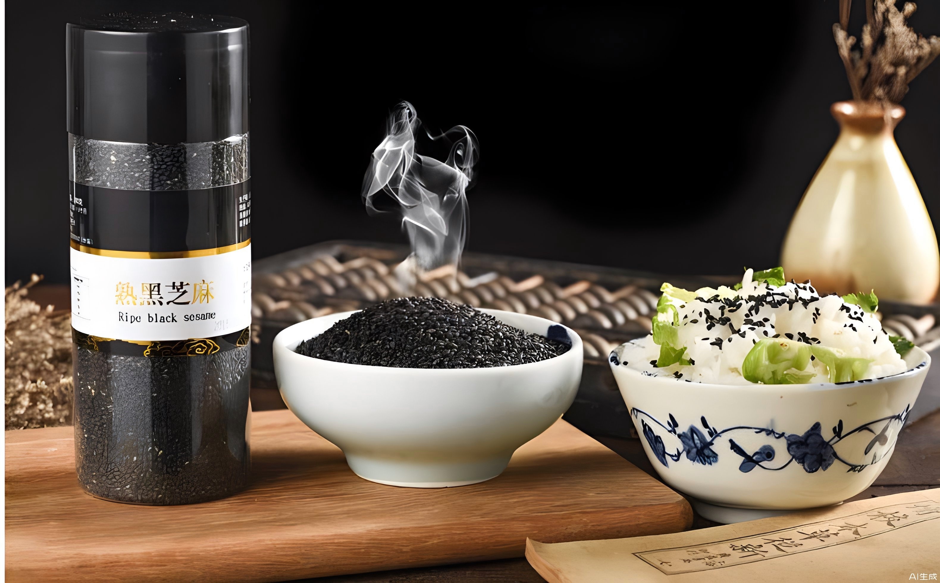 roasted white (black) sesame