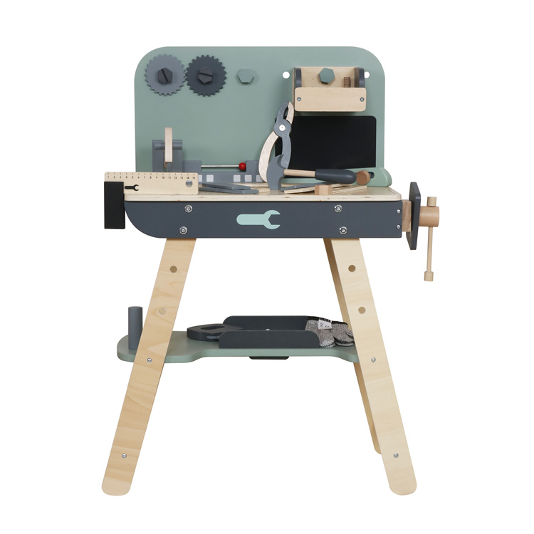 Wooden Construction Workbench Toys