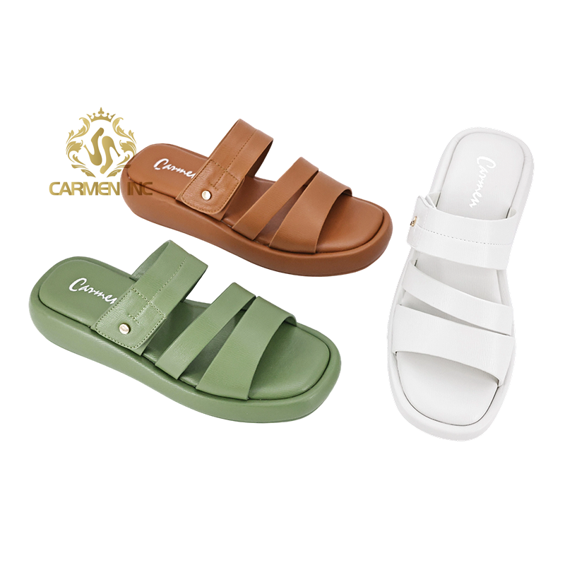 2025 New Styles Ladies Summer Flat Sandals Beach Slippers Super Comfortable Sandals Custom Logo