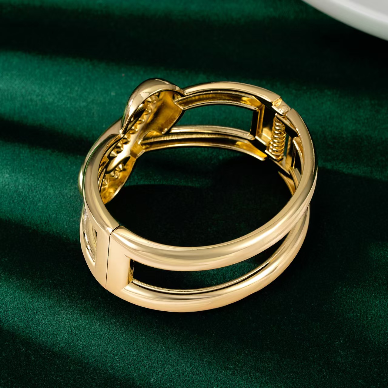 European and American fashion hollow bow bracelet