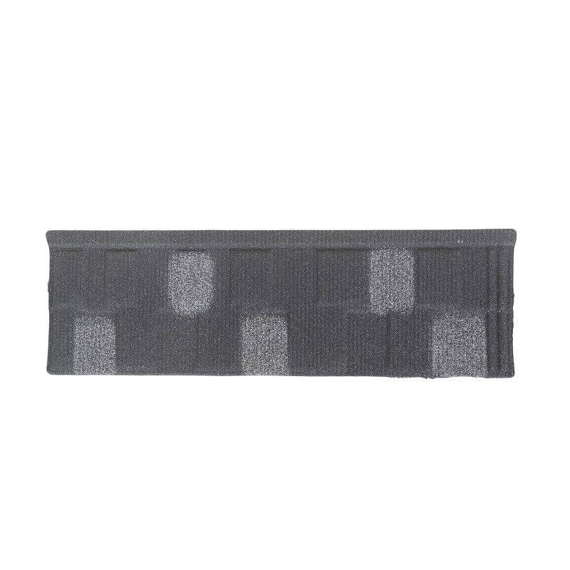 Stone coated metal roof tiles
