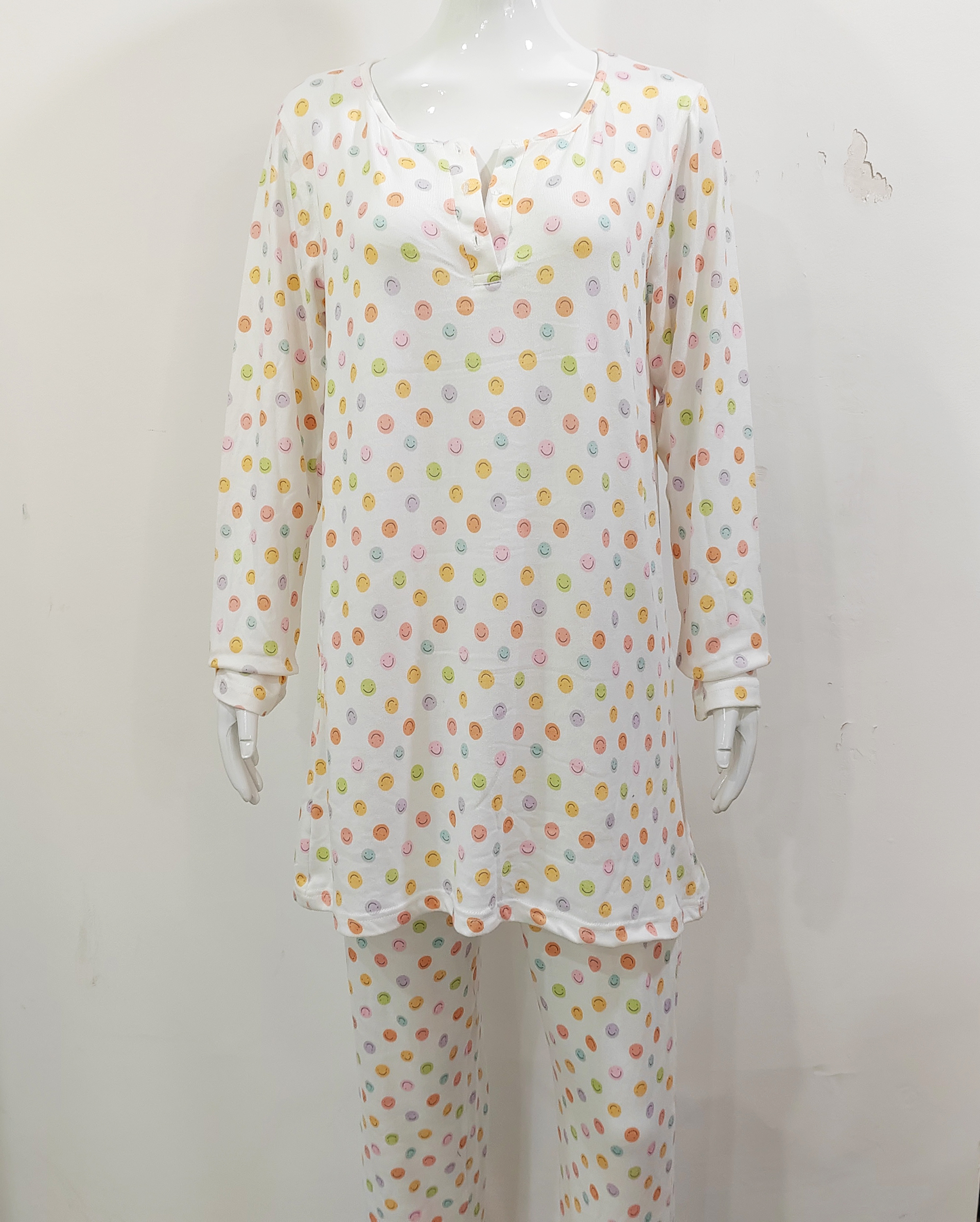 2025Wholesale Custom Homewear Warm Sleepwear Womens Pajama Set
