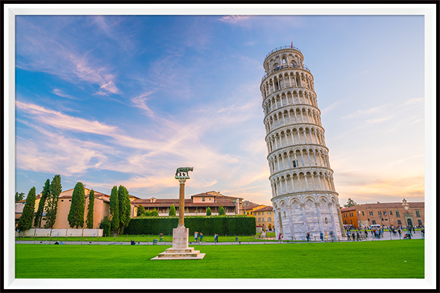 2023 Hot Sell Popular Design Printing Landscape painting HD wall art on canvas framed for livingroom