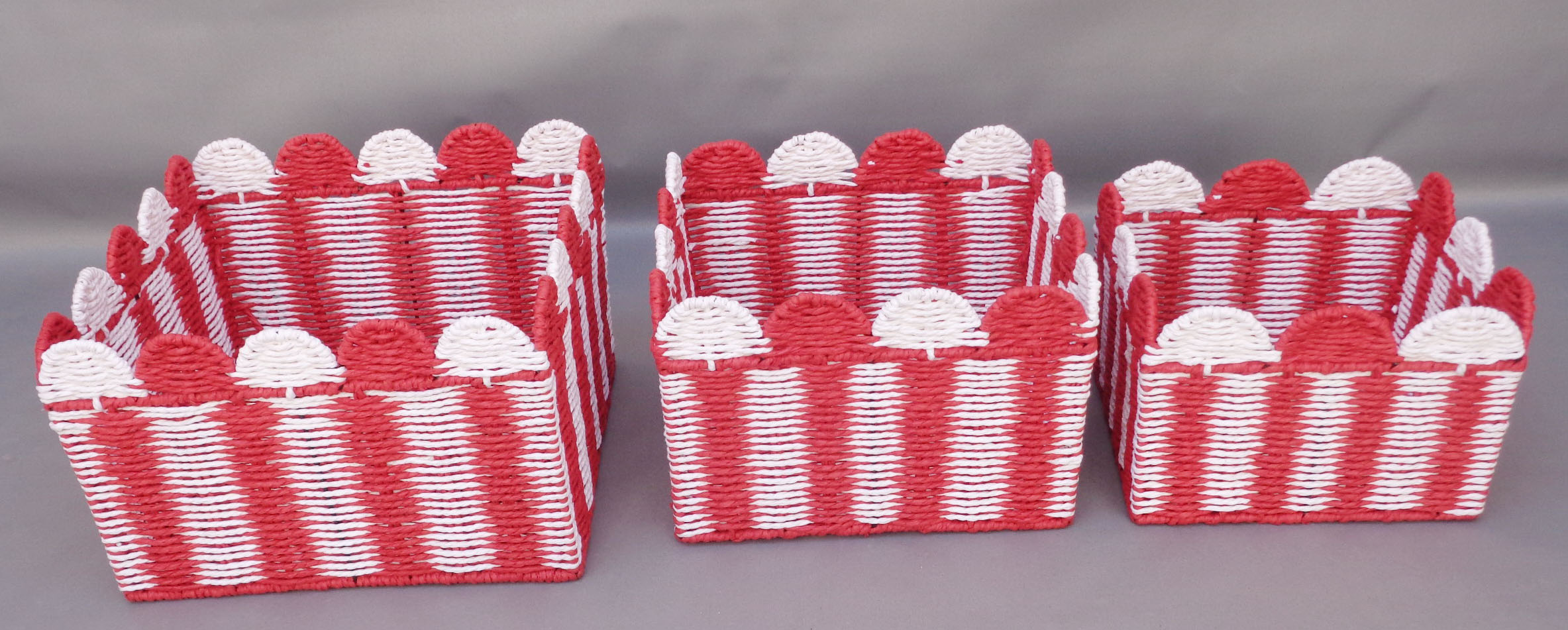 Paper rope weave craft
