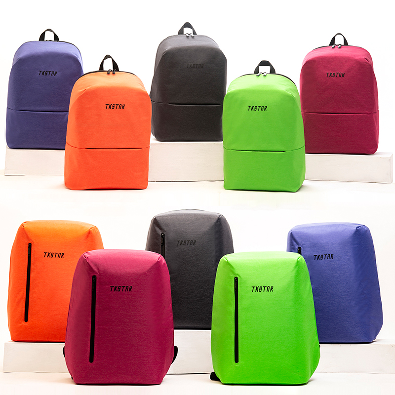 Hidden zipper anti-theft design backpack computer bag business bag series