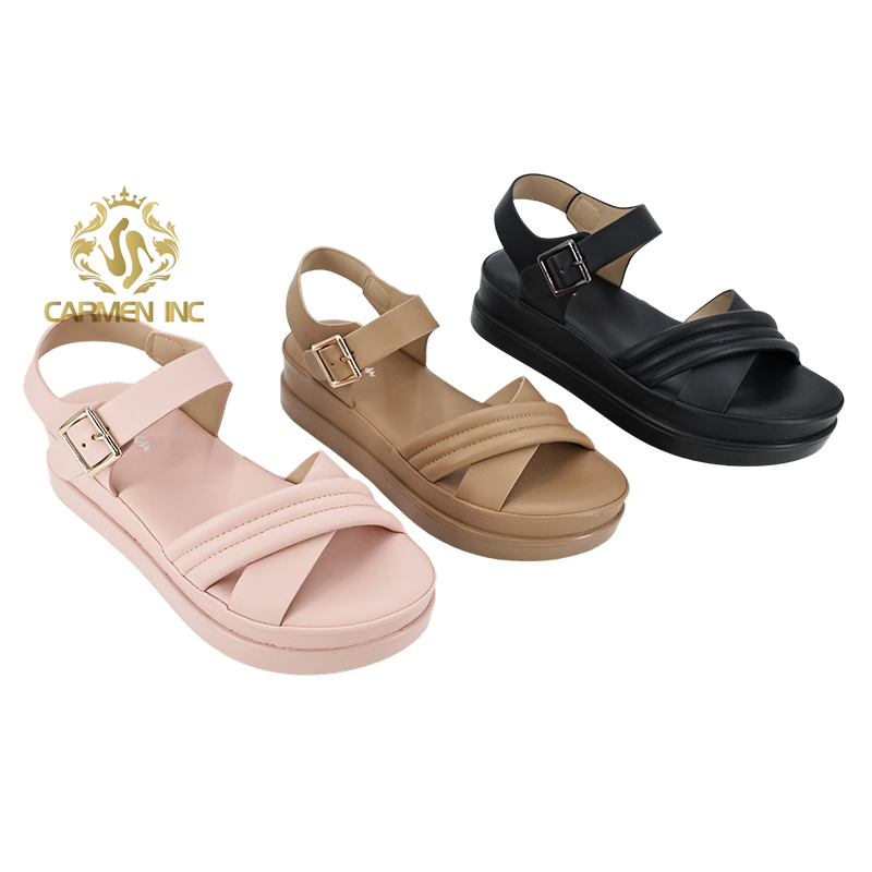 Customized Comfortable Adjustable Strap Sandals Ladies Breathable Flat Sandals Summer Outdoor Shoes
