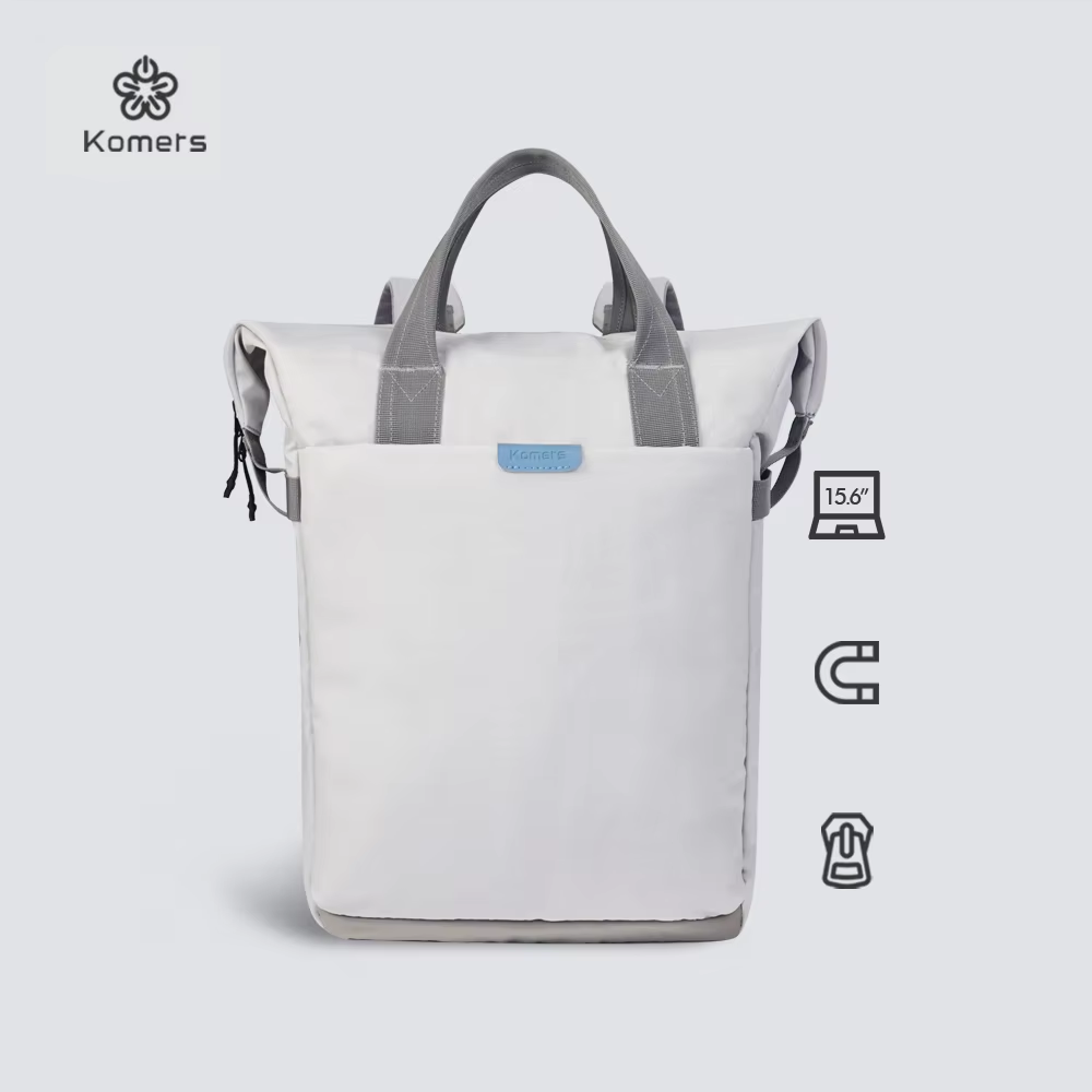 Komers School Bag Waterproof Travel Casual Laptop Backpack With Tote Handles for Men Woman