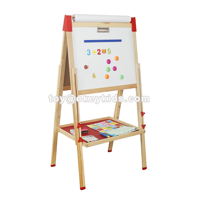 Kids wooden drawing baord
