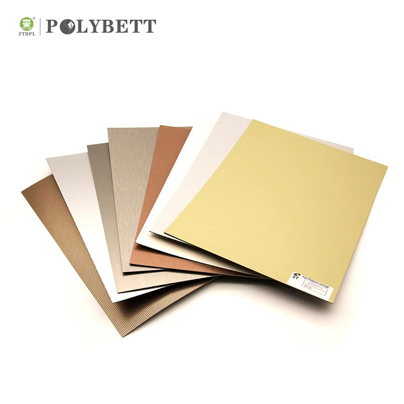 Metallic hpl high pressure laminate sheet Factory