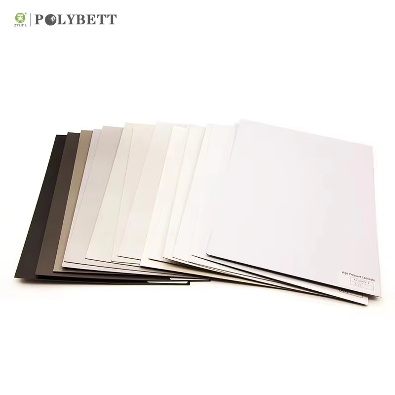 White color Hpl 3mm Laminate sheet Board