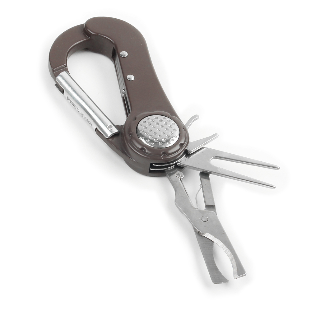 Quick Open Retractable Golf Divot Repair Tool