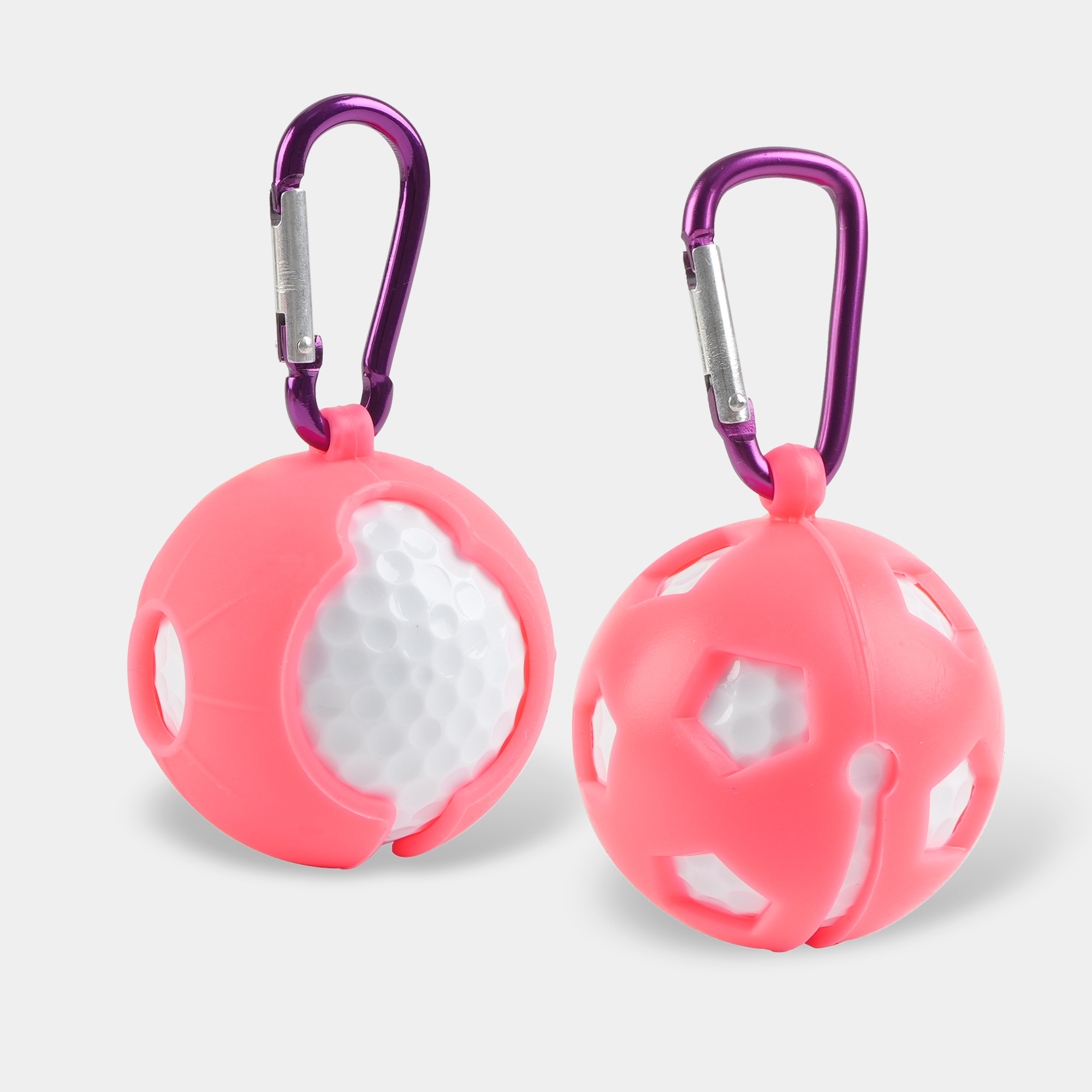 Portable Golf Ball Protective Golf Ball Silicone Holder