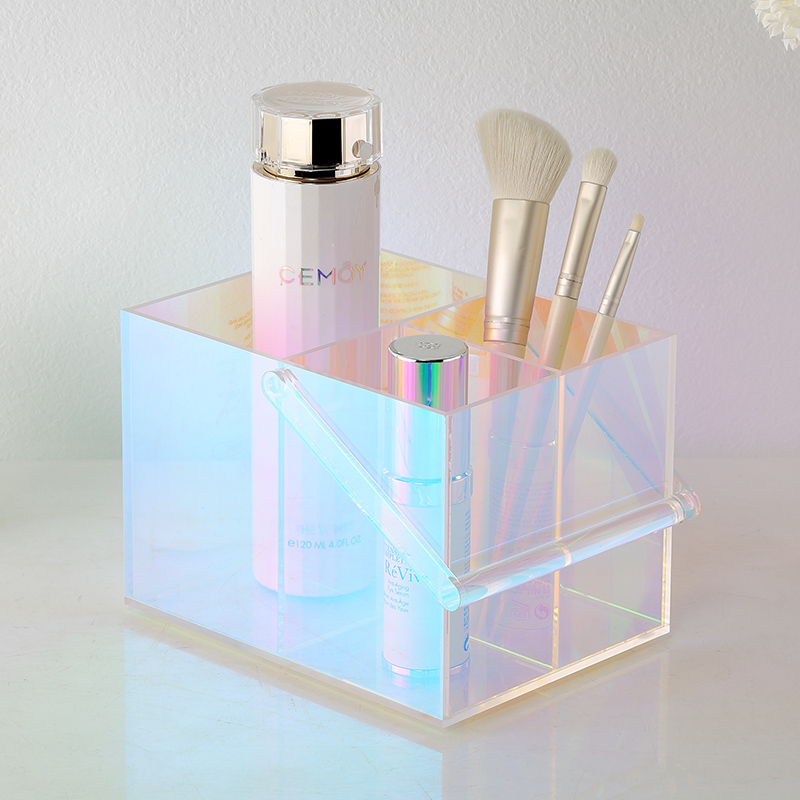 Acrylic Iridescent Caddy